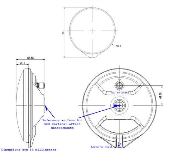 GNSS антенна Harxon HX-CSX601A — изображение 2