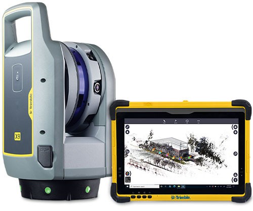 Наземный лазерный сканер Trimble X9 c планшетом Т10х