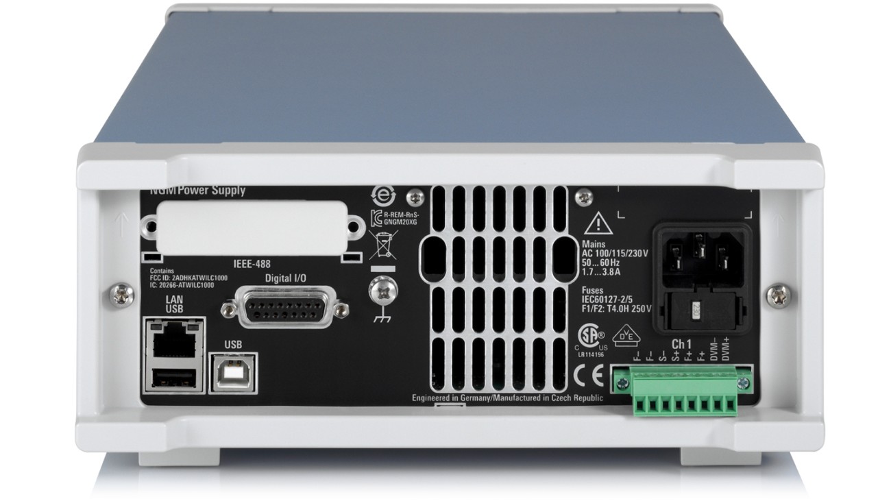 Одноканальный источник питания Rohde Schwarz NGM201 — изображение 2
