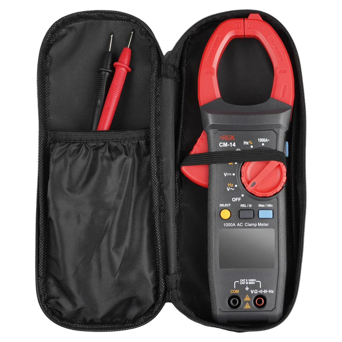 Токоизмерительные клещи RGK CM-14 с поверкой — изображение 2