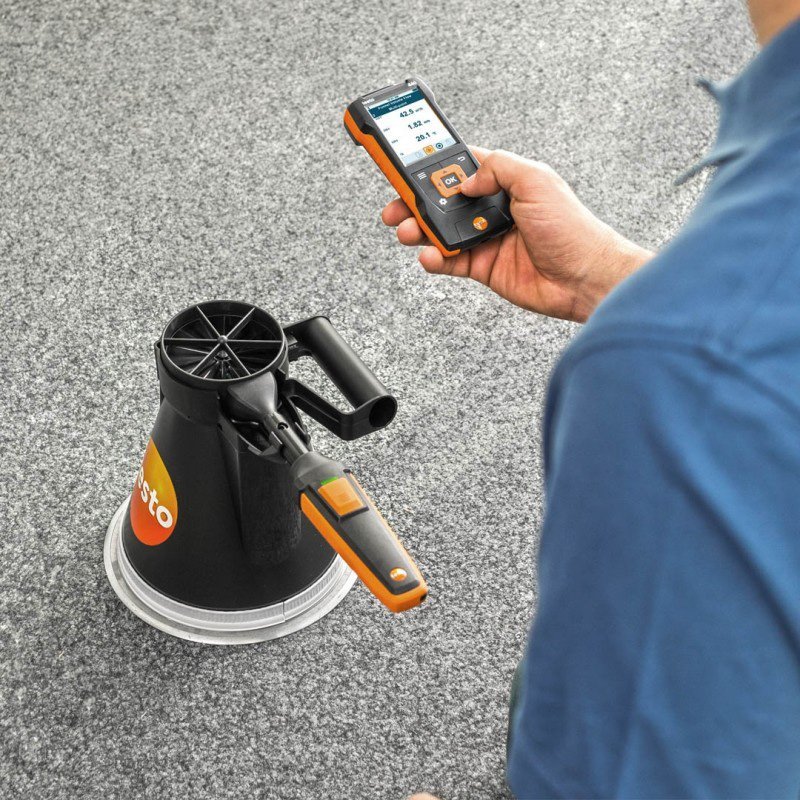 Комплект Testo 440 с Bluetooth-крыльчаткой 100 мм и кейсом — изображение 2