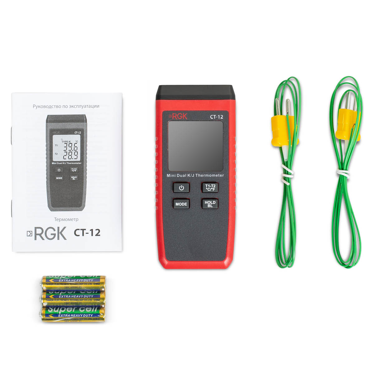 Термометр RGK CT-12 с поверкой — изображение 2