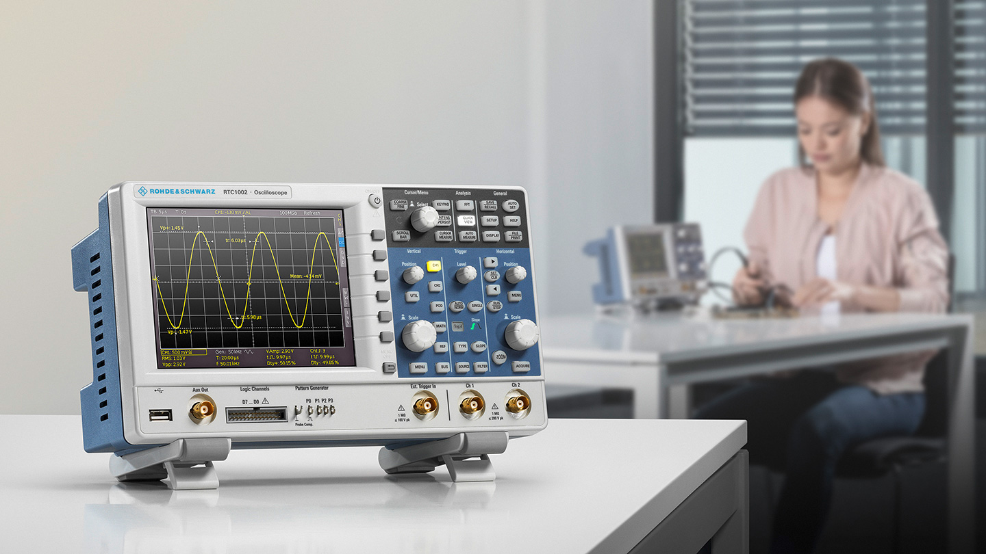 Осциллограф Rohde  Schwarz RTC1002-COM2 — изображение 2