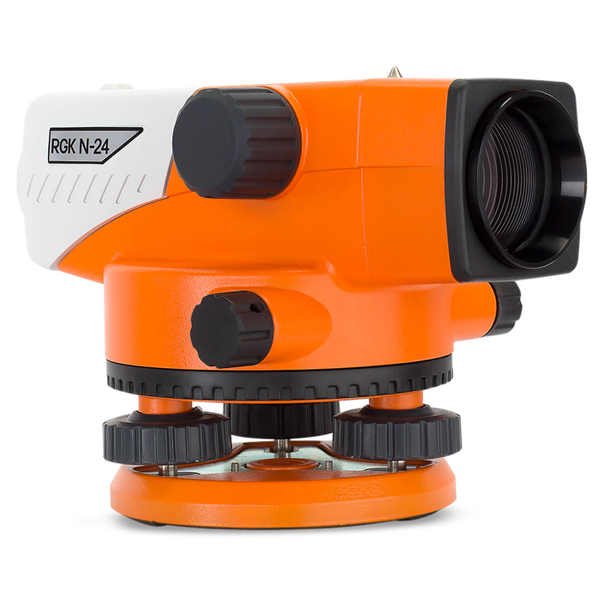 Комплект оптический нивелир RGK N-24 с поверкой + штатив S6-N + рейка AMO S4 — изображение 6