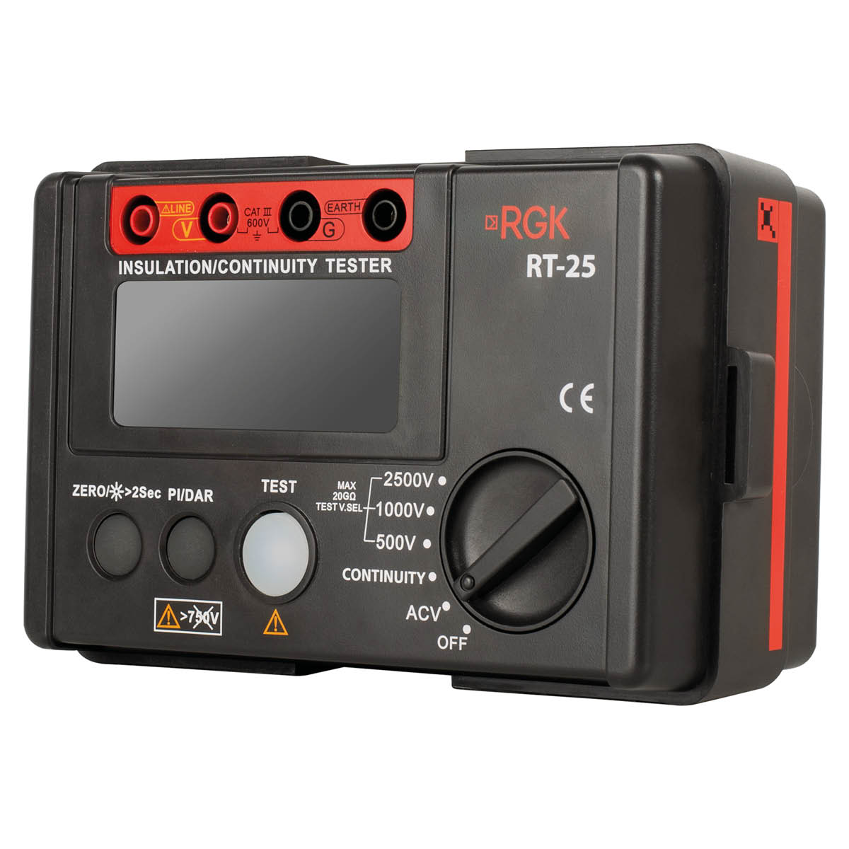 Цифровой мегаомметр RGK RT-25 с поверкой — изображение 3