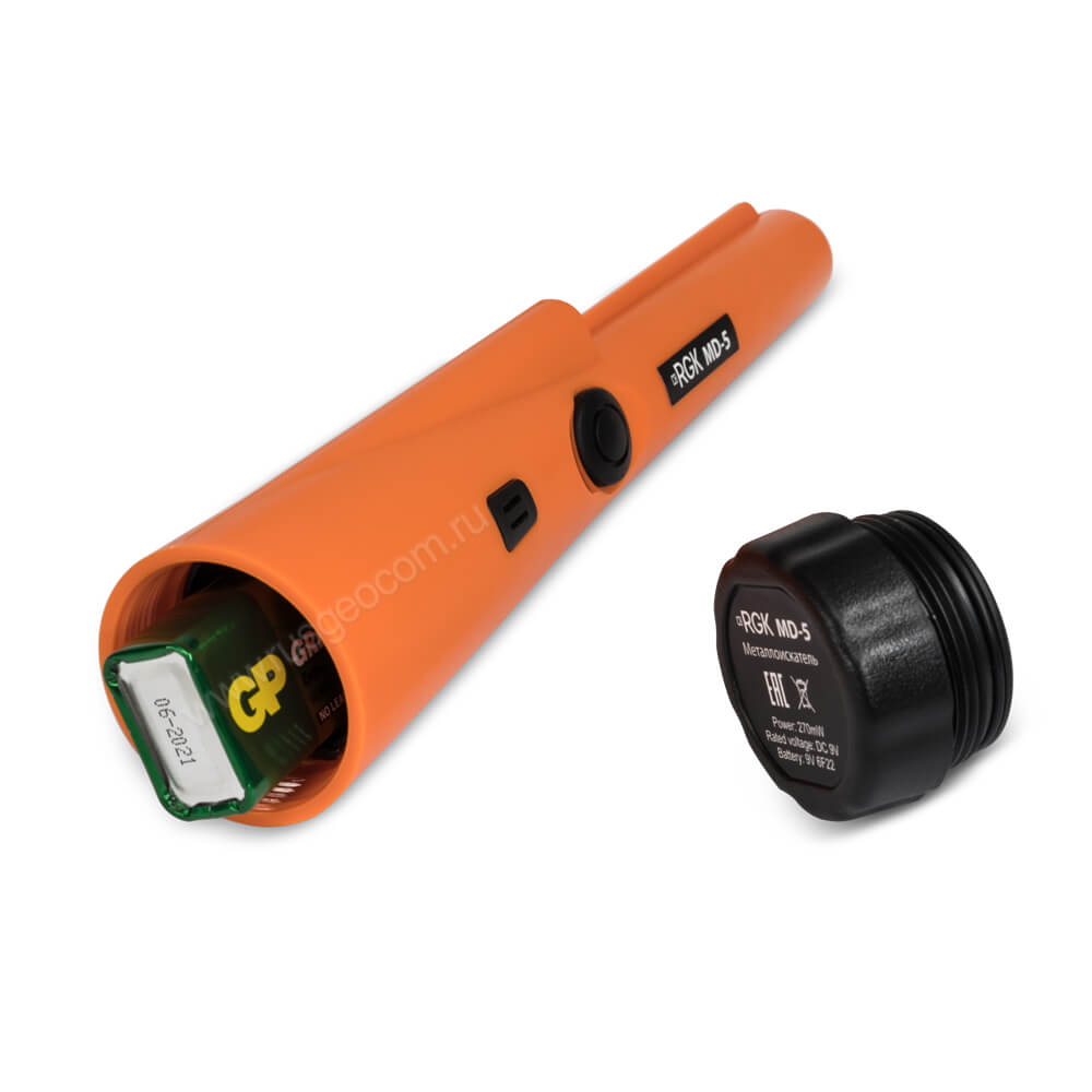 Комплект: металлоискатель RGK MD-25 + пинпоинтер RGK MD-5 — изображение 8