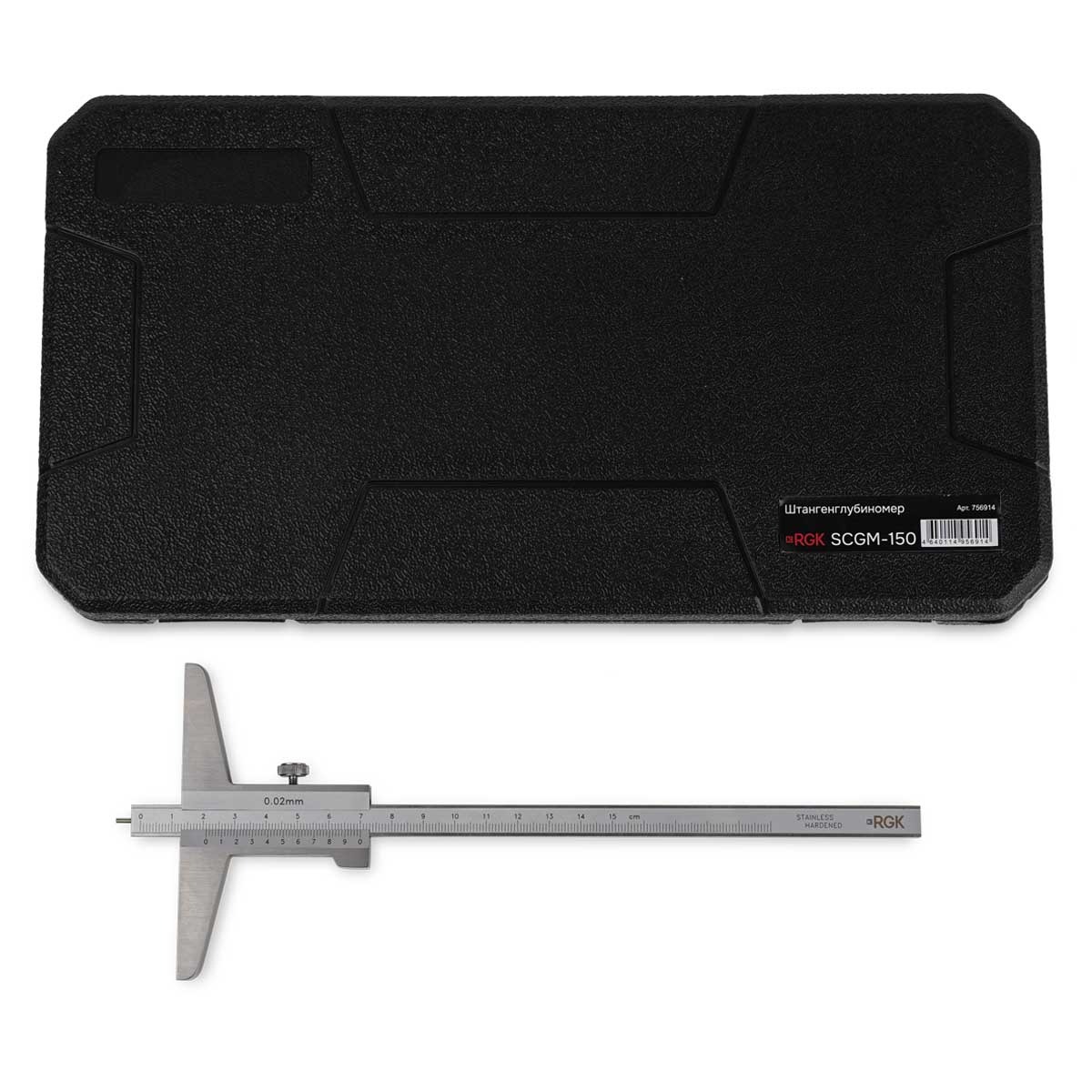 Штангенглубиномер RGK SCGM-150 с калибровкой — изображение 4