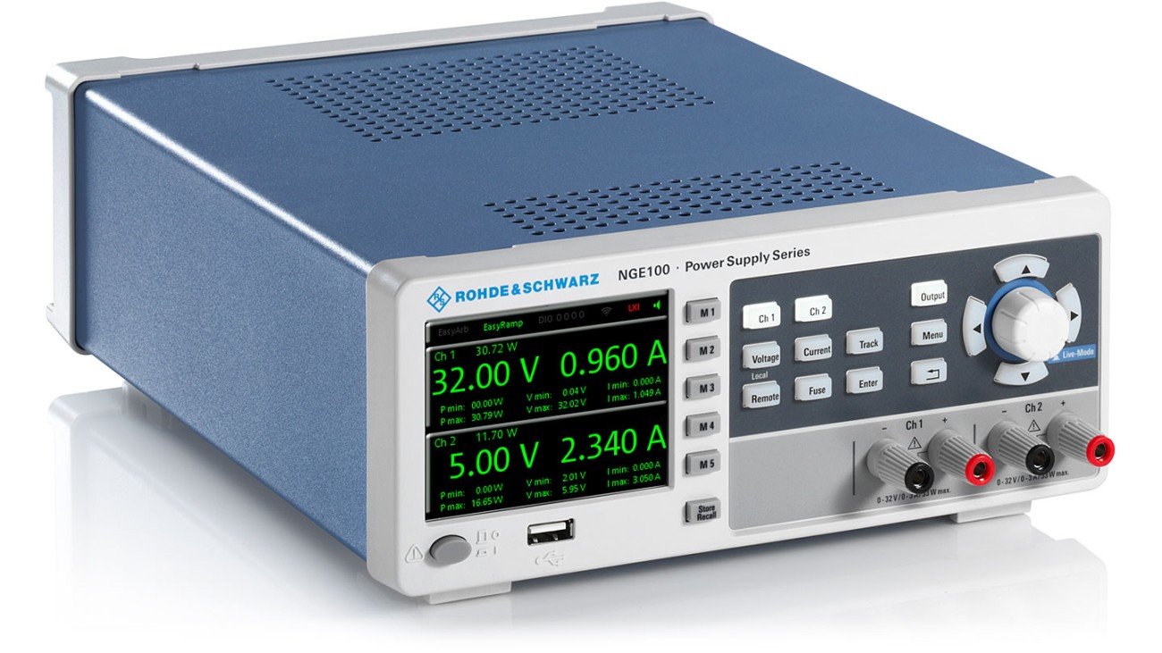 Двухканальный источник питания Rohde Schwarz NGE102B