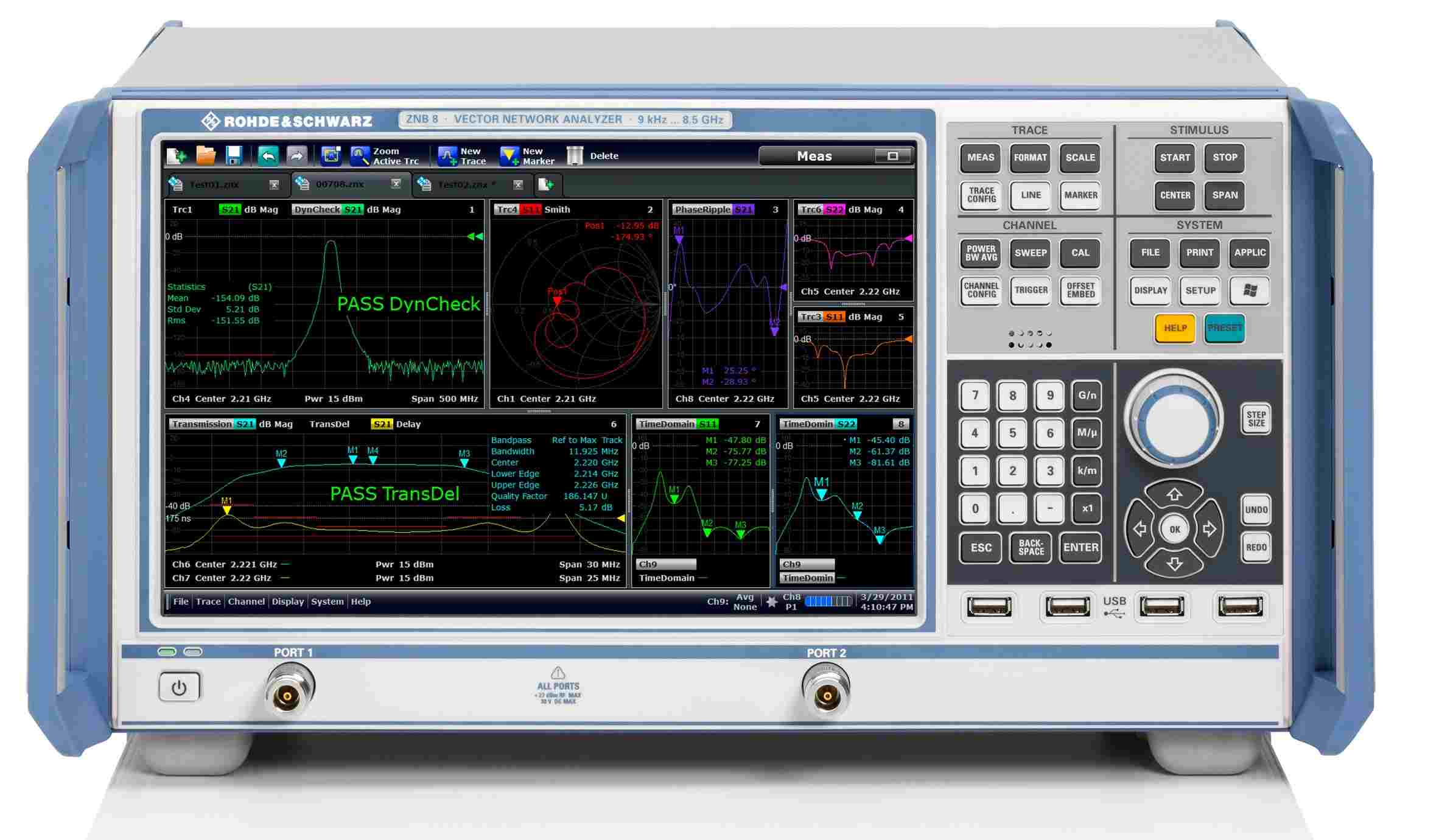 Анализатор цепей Rohde Schwarz ZNB8 2 порта