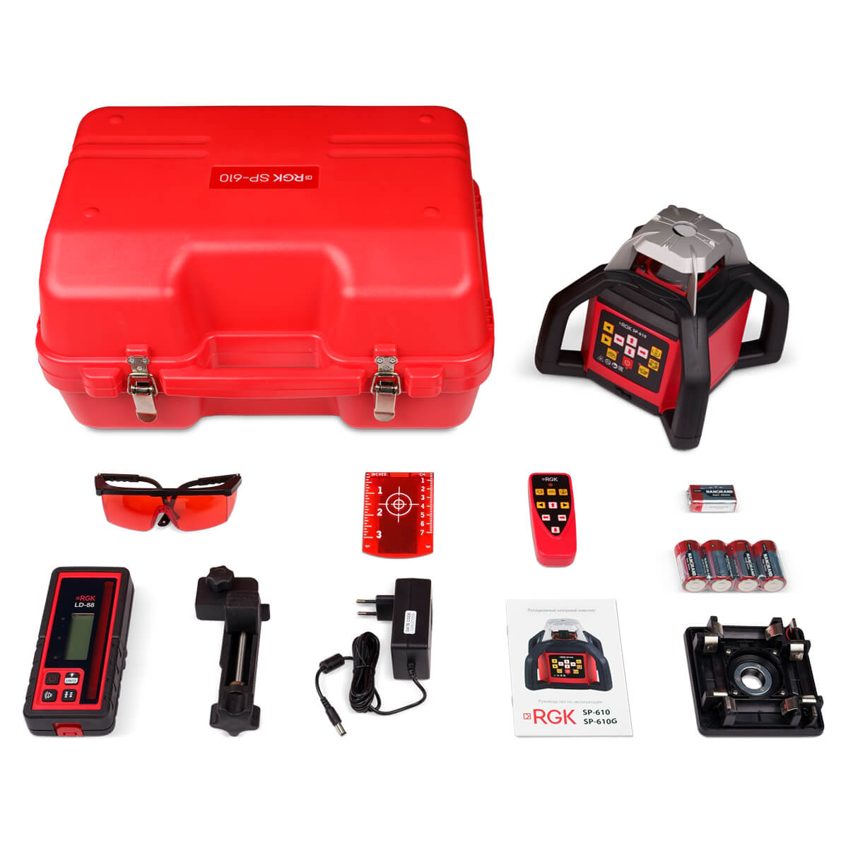 Ротационный нивелир RGK SP-610 — изображение 8