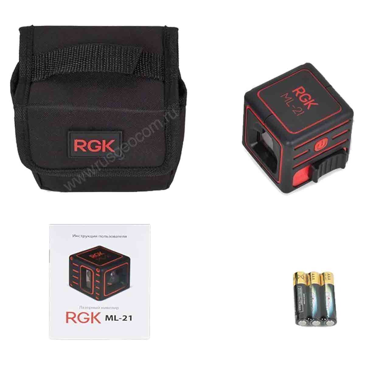 Лазерный уровень RGK ML-21 с калибровкой — изображение 5