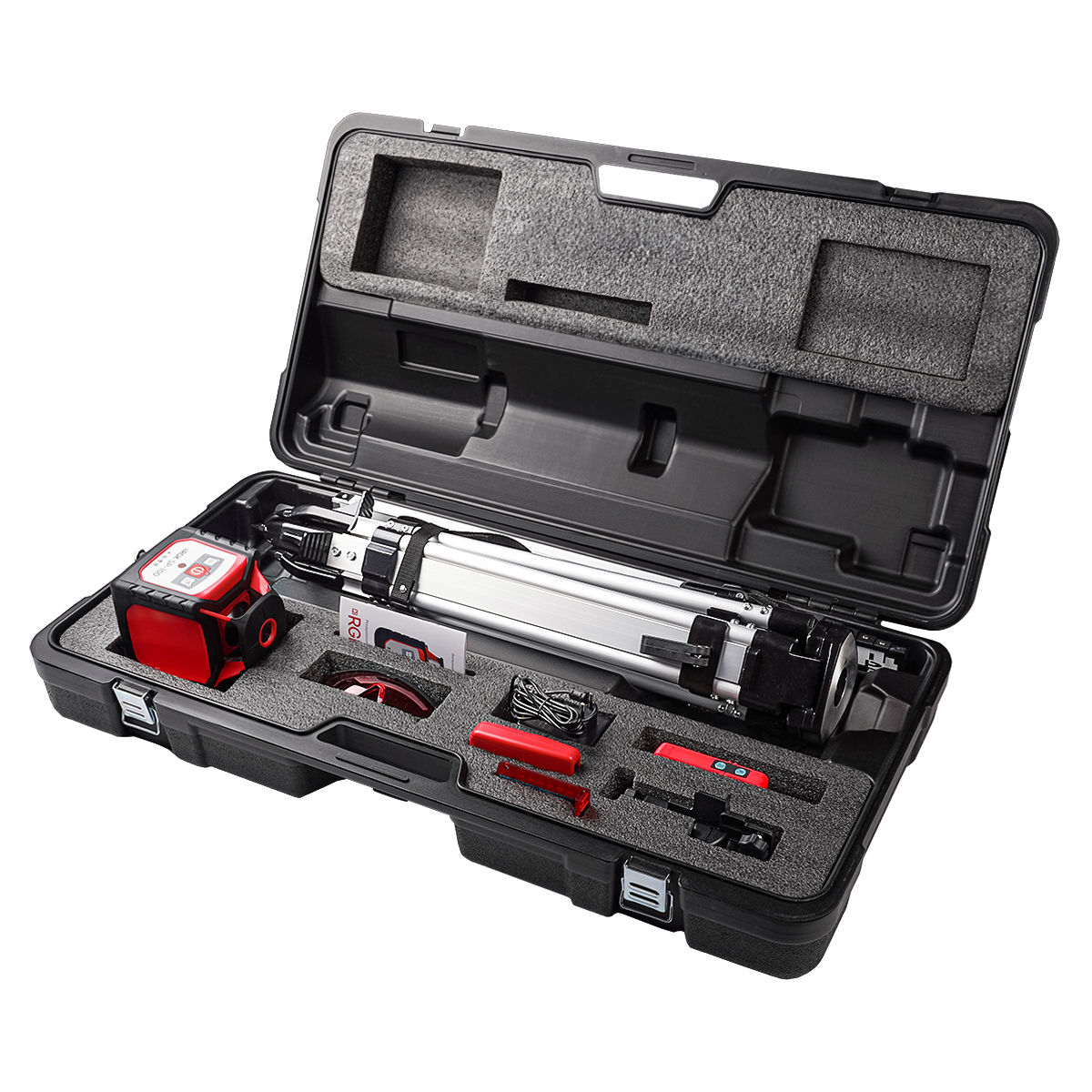 Комплект ротационного нивелира с раздвижным штативом RGK SP-100 COMBO — изображение 2