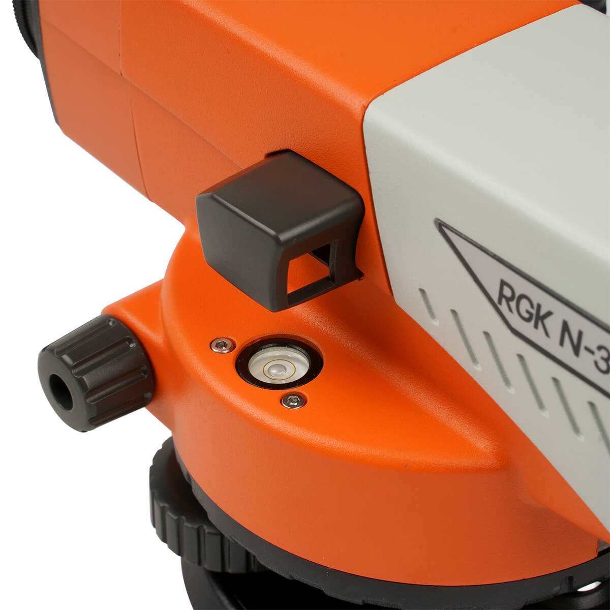 Комплект оптический нивелир RGK N-32 + штатив S6-N + рейка AMO S5 — изображение 6