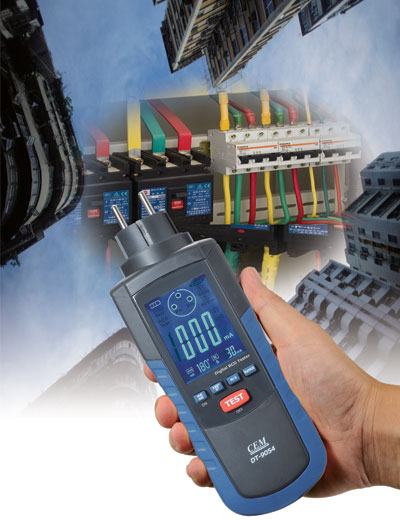 Тестер УЗО CEM DT-9054 — изображение 2