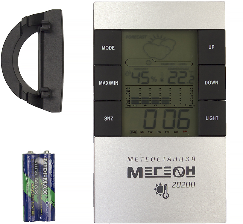 Термогигрометр МЕГЕОН 20200
