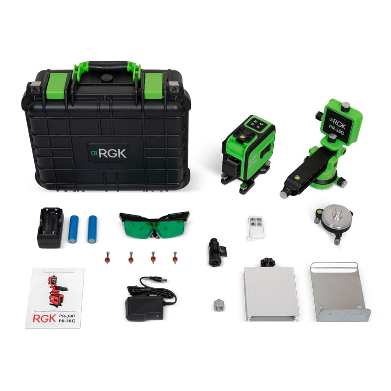 Лазерный уровень RGK PR-38G — изображение 7