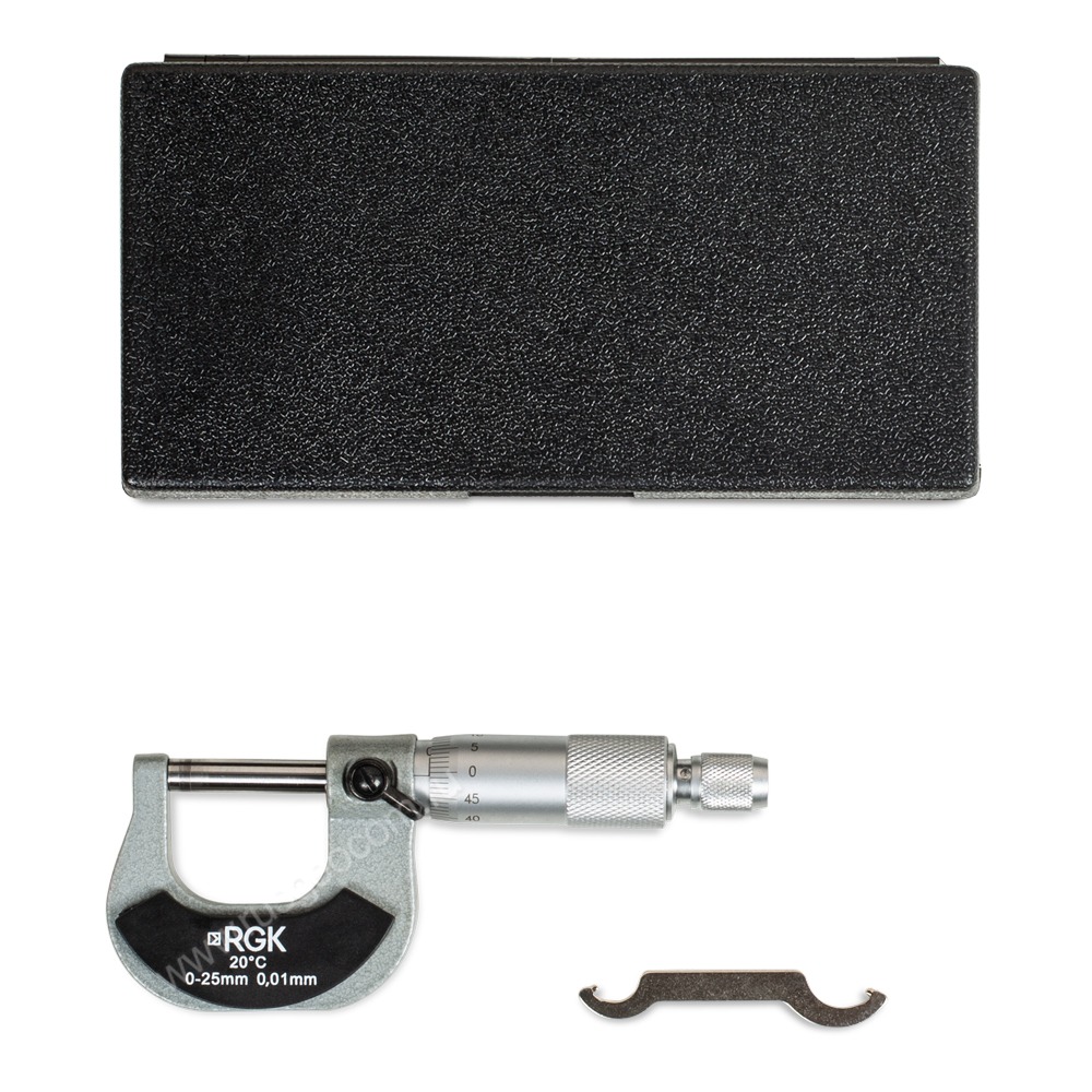 Микрометр RGK MCM-25 (с поверкой) — изображение 3