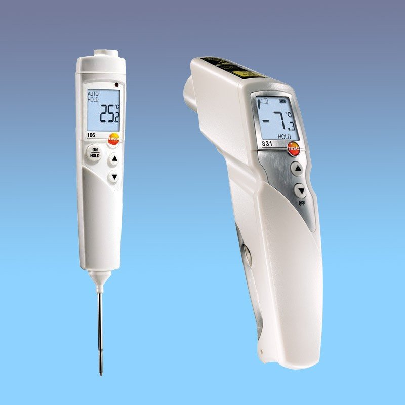 Комплект Testo 831 и Testo 106