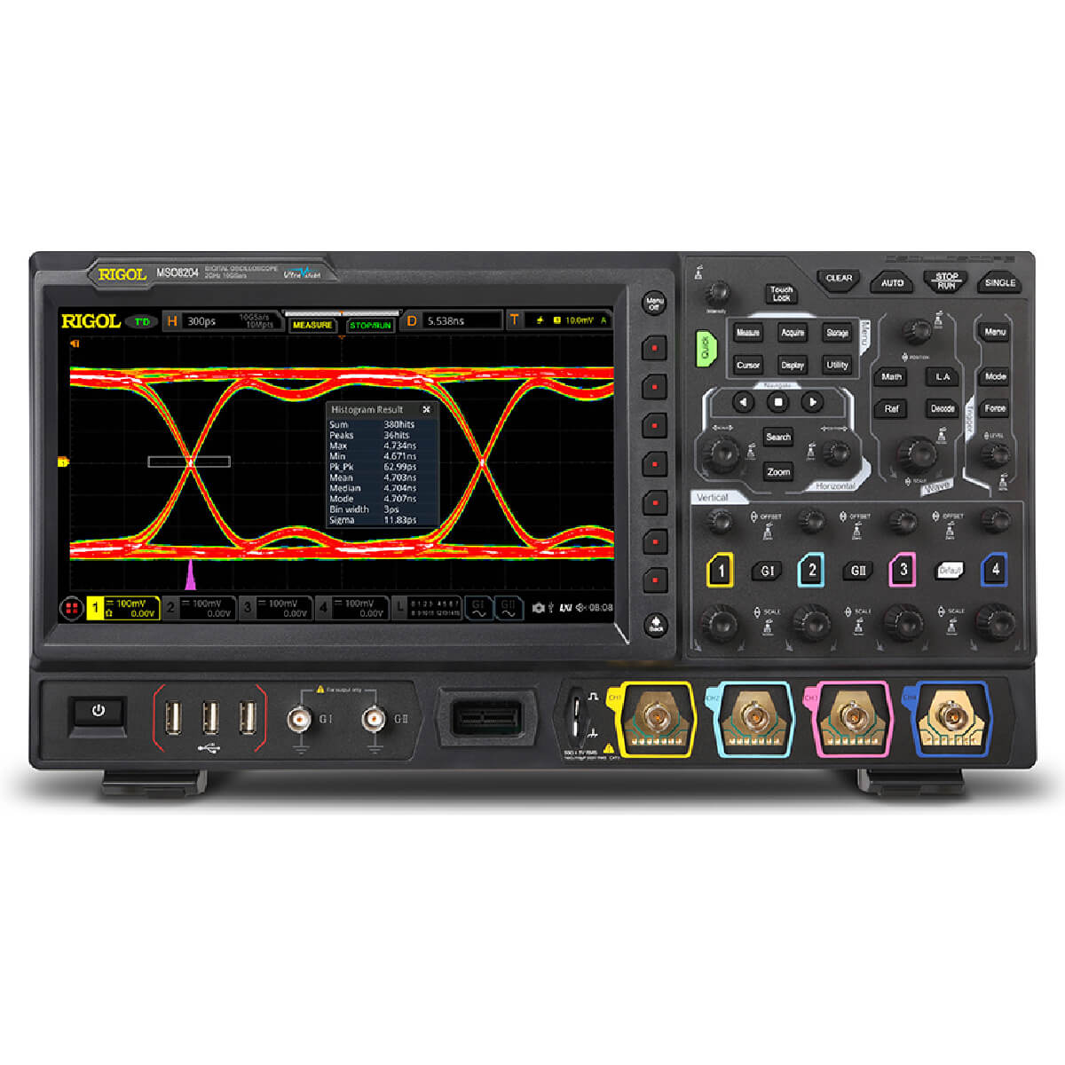 Цифровой осциллограф смешанных сигналов RIGOL MSO8204