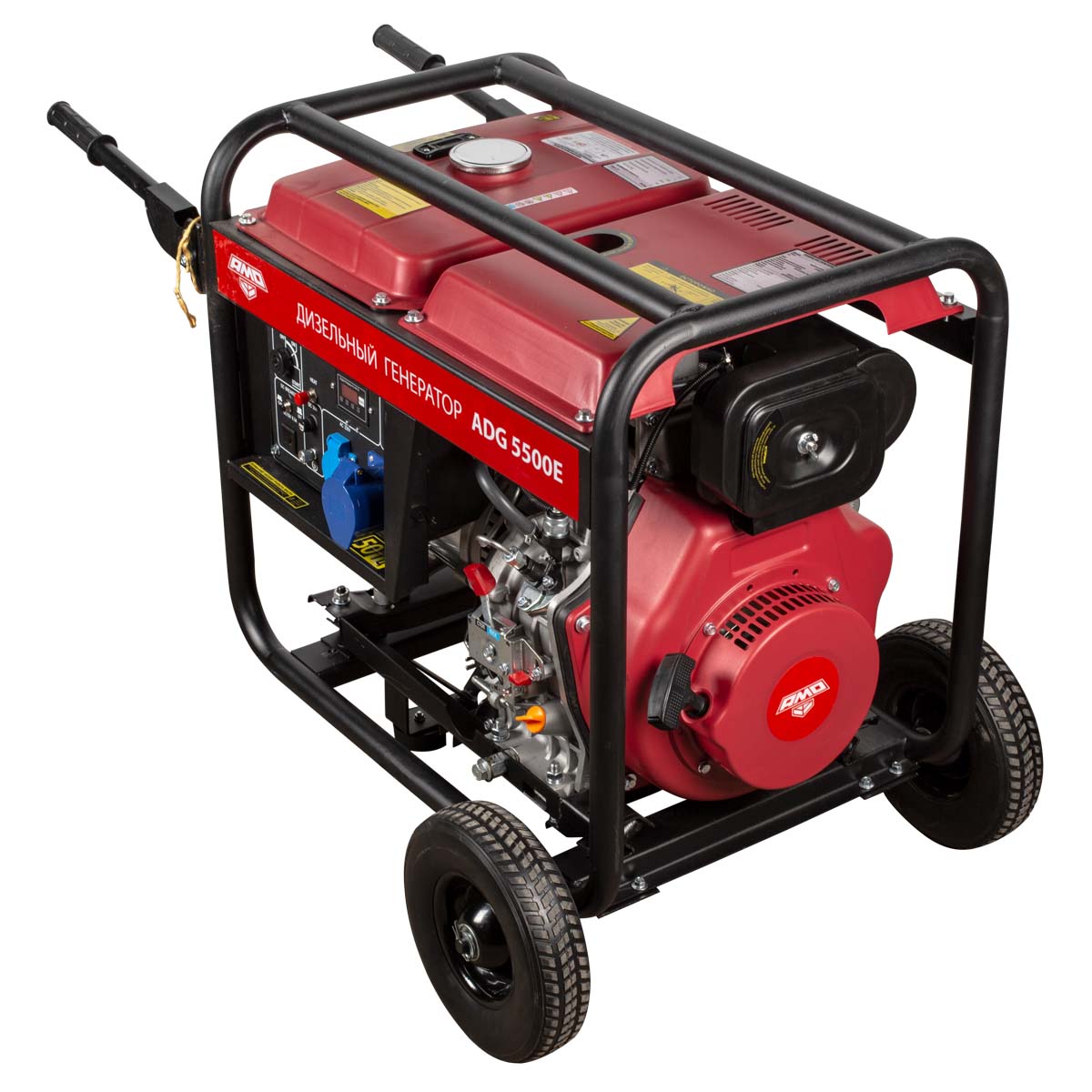 Дизельный генератор AMO ADG 5500E — изображение 6