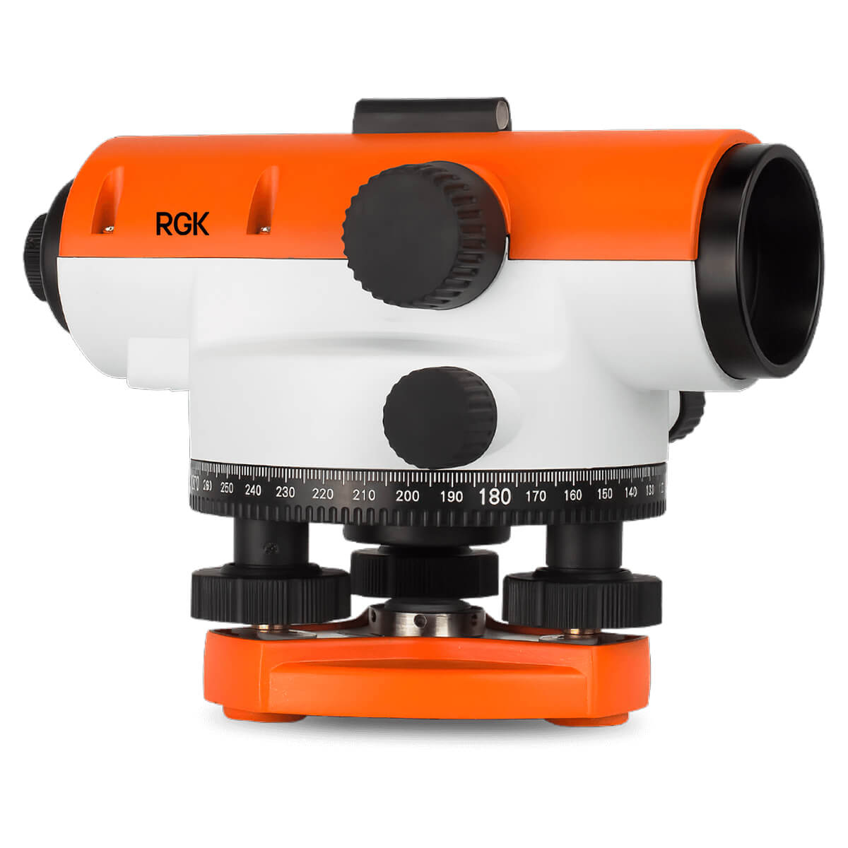 Комплект оптический нивелир RGK C-20 с поверкой + штатив S6-N + рейка AMO S4 — изображение 12