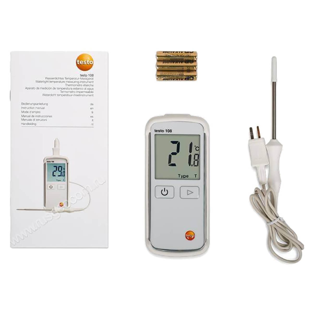 Термометр Testo 108 с поверкой — изображение 2