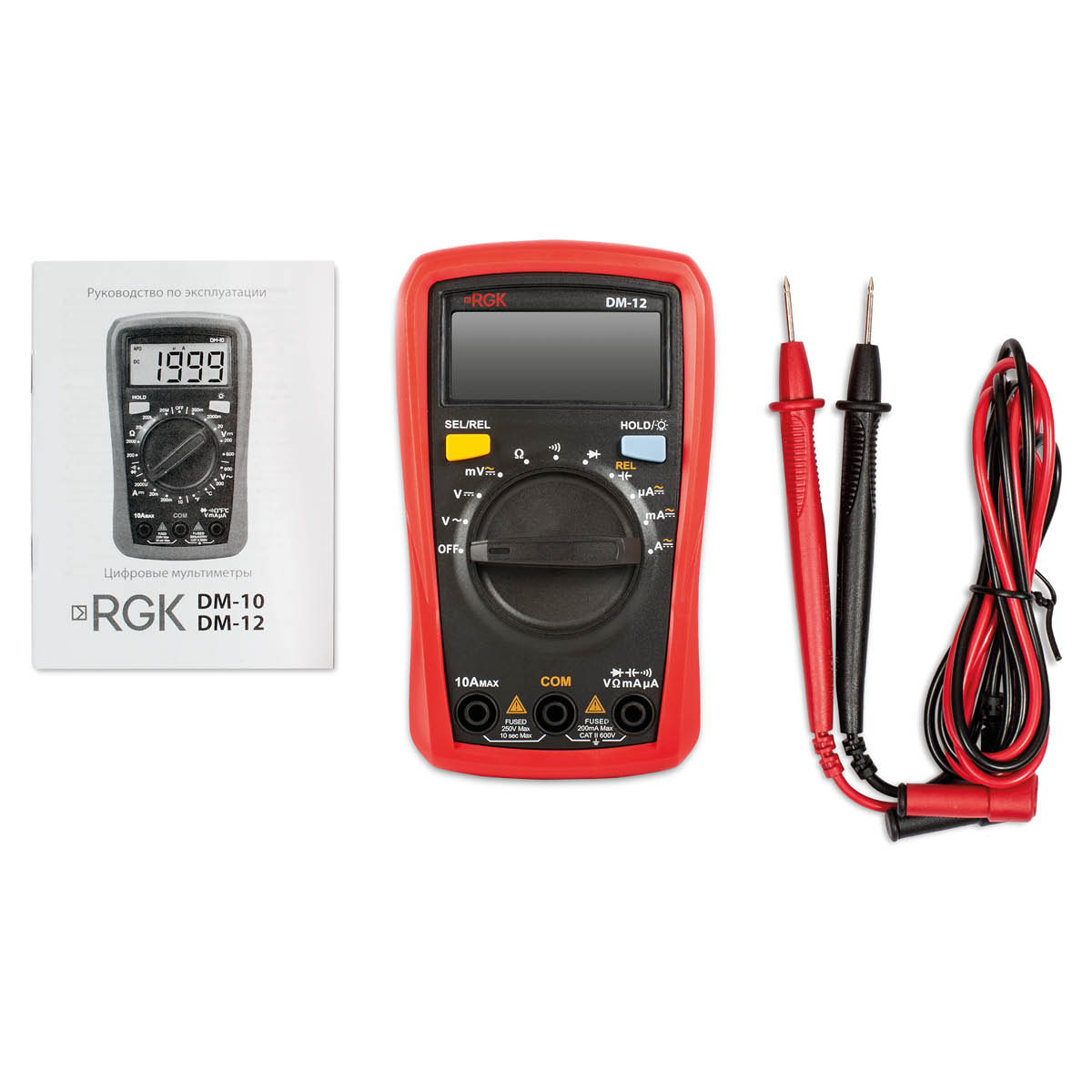 Мультиметр RGK DM-12 — изображение 2