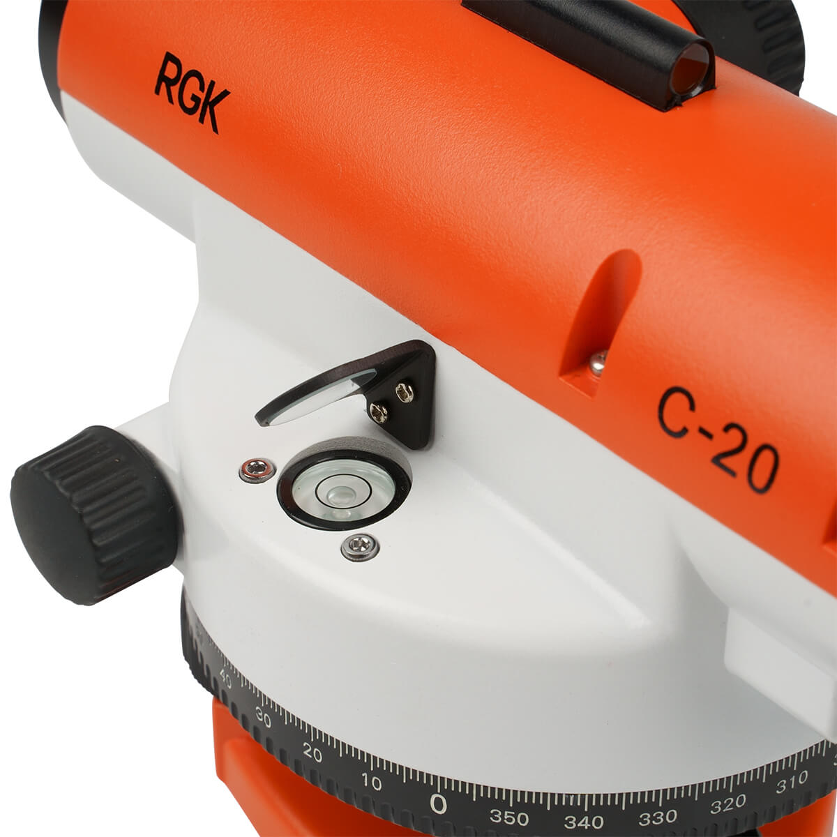 Комплект оптический нивелир RGK C-20 + штатив S6-N + рейка AMO S4 — изображение 7