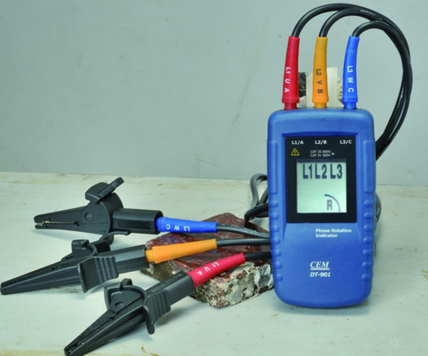 Индикатор чередования фаз CEM DT-901 — изображение 3