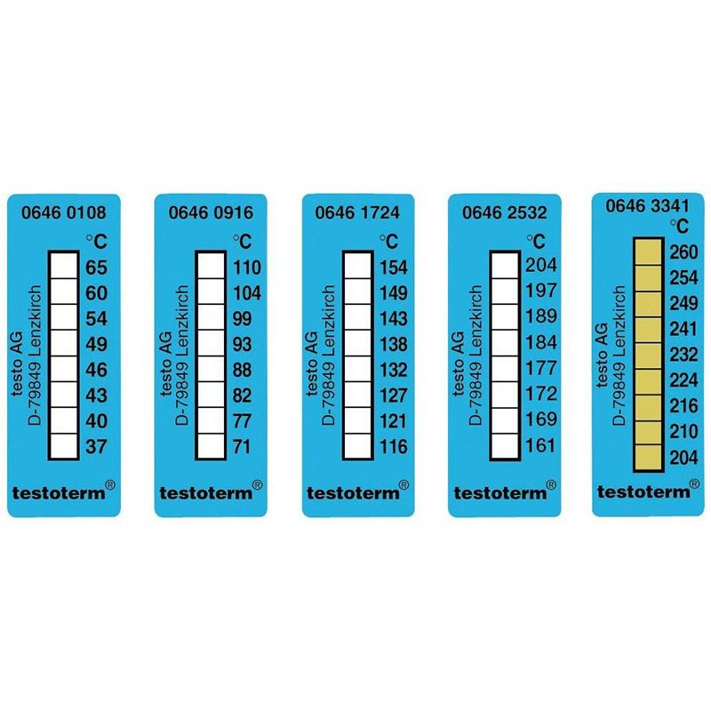 Термополоски 37-65 °С (10 шт.) — изображение 2
