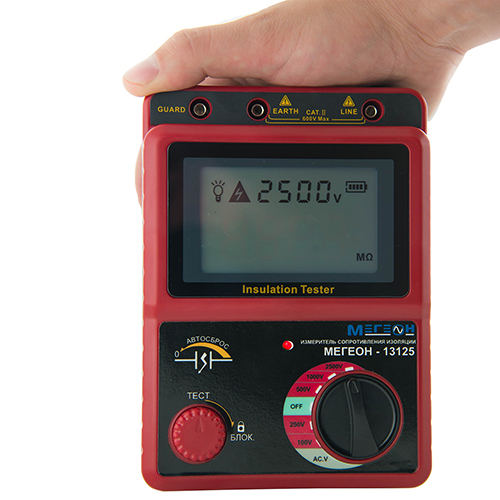 Мегаомметр МЕГЕОН 13125 — изображение 3