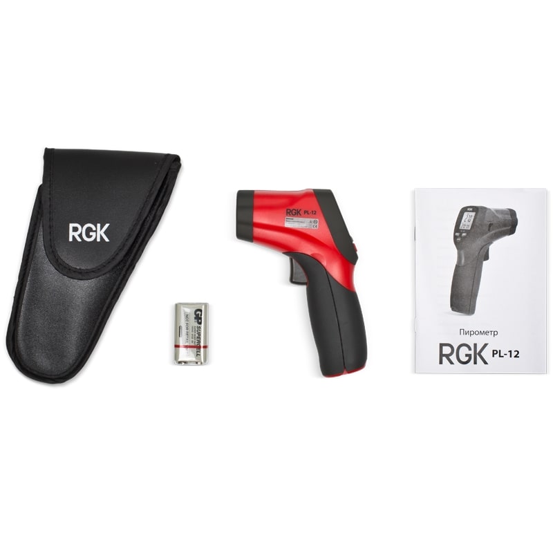 Пирометр RGK PL-12 с поверкой — изображение 6