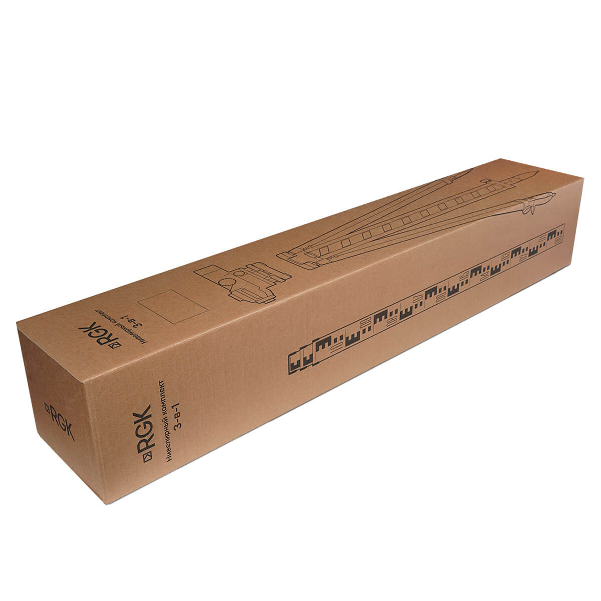 Комплект оптический нивелир RGK C-20 с поверкой + штатив S6-N + рейка AMO S5 — изображение 12