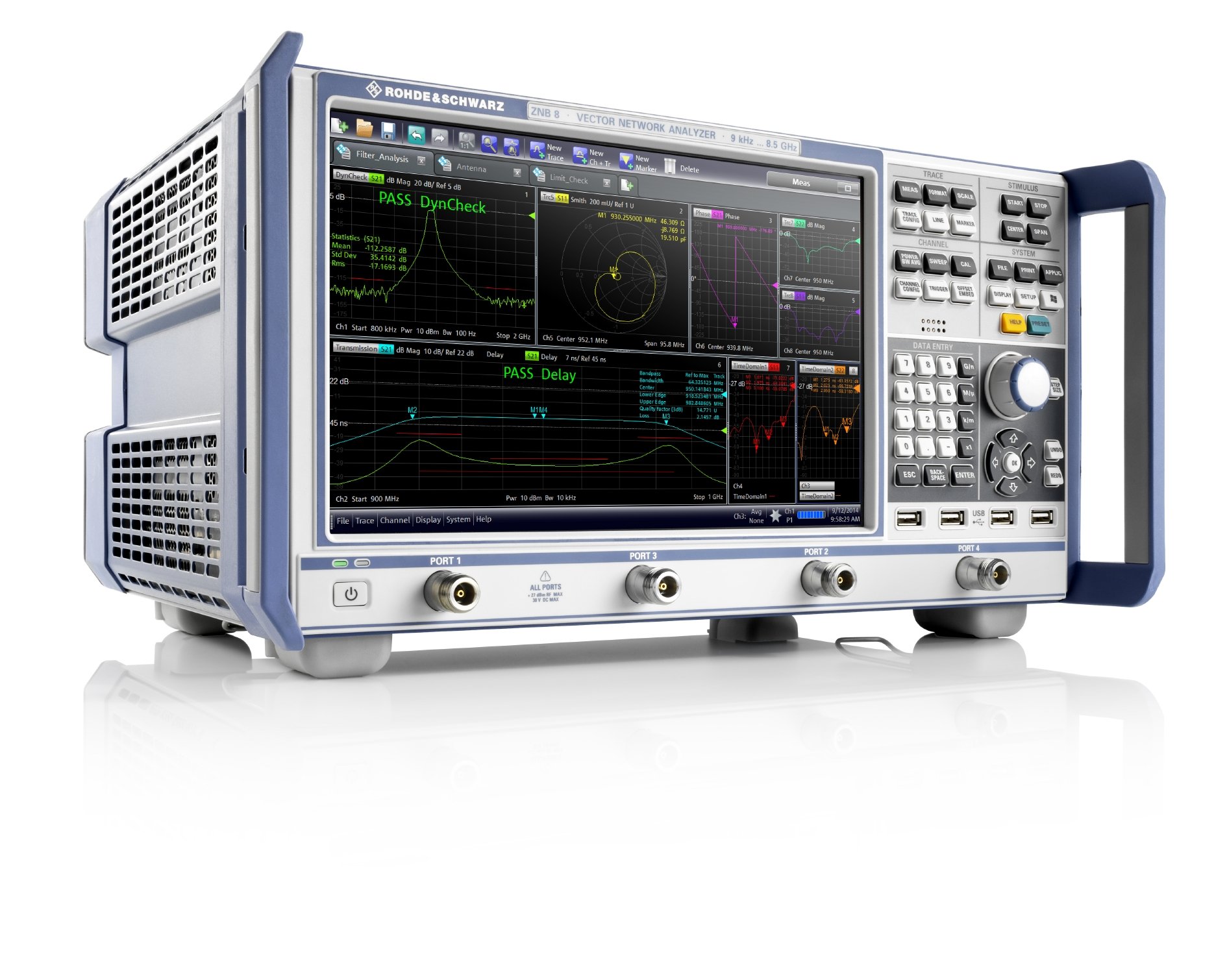 Анализатор цепей Rohde Schwarz ZNB40 2 порта 100 кГц — 40 ГГц