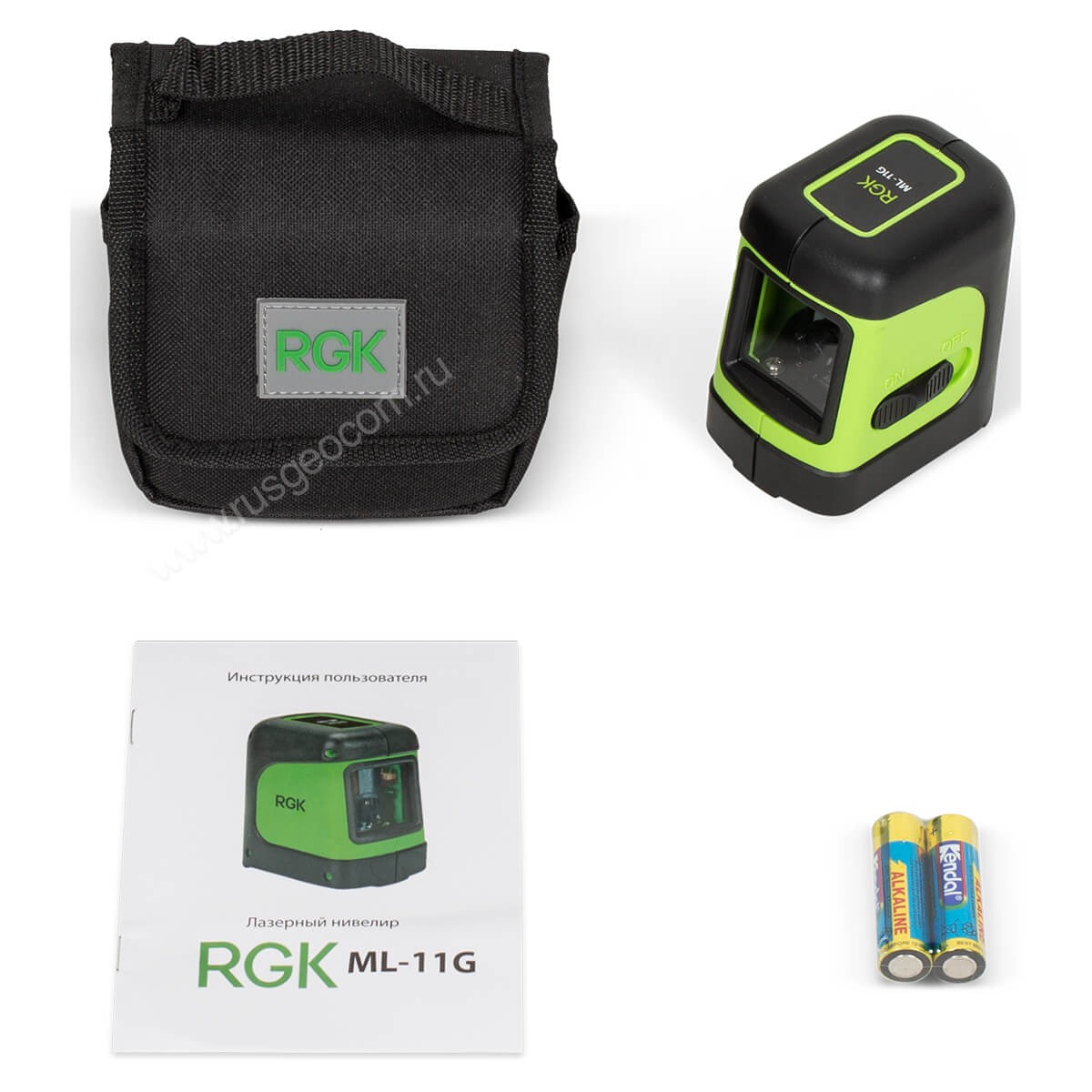 Лазерный уровень RGK ML-11G с калибровкой — изображение 5