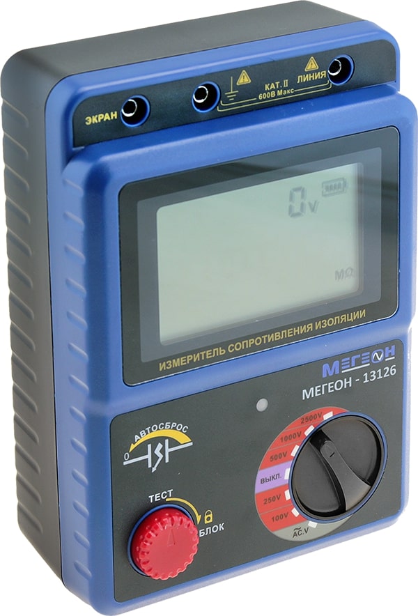 Мегаомметр МЕГЕОН 13126 — изображение 5