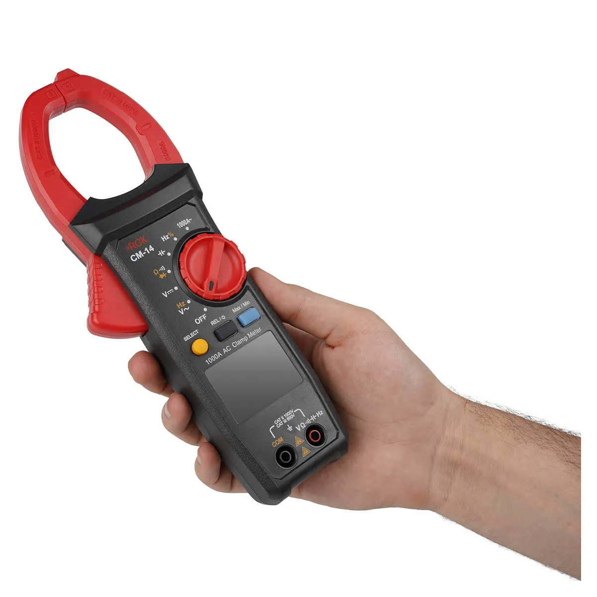 Токоизмерительные клещи RGK CM-14 с поверкой — изображение 3