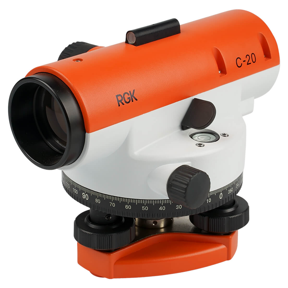 Комплект оптический нивелир RGK C-20 + штатив S6-N + рейка RGK TS-7 — изображение 9