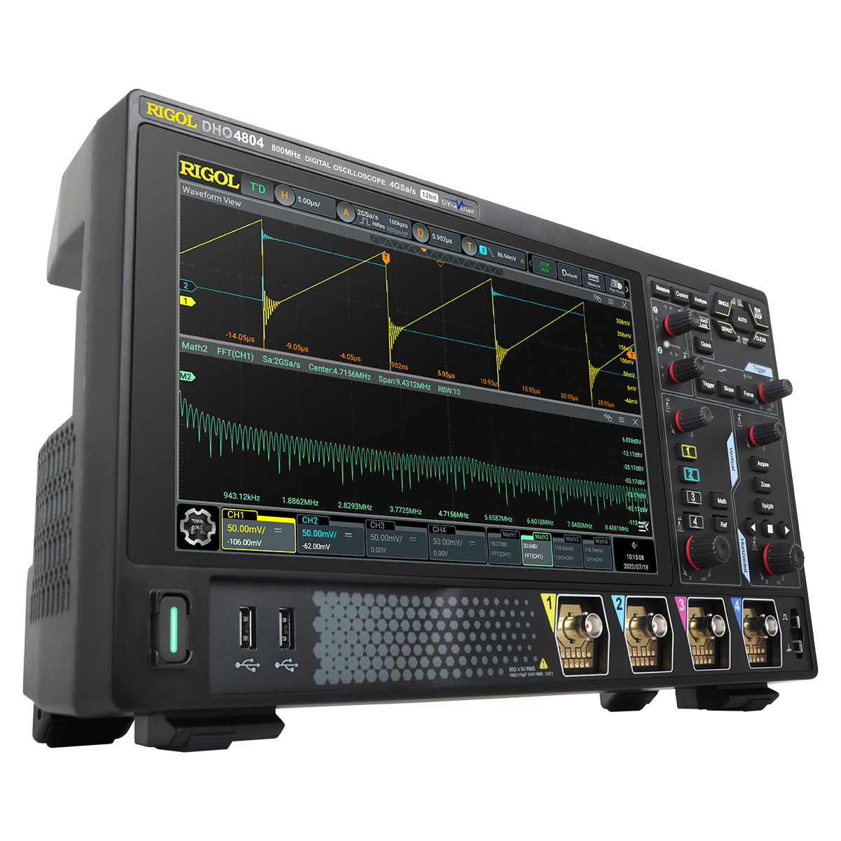 Цифровой осциллограф RIGOL DHO4804 — изображение 3