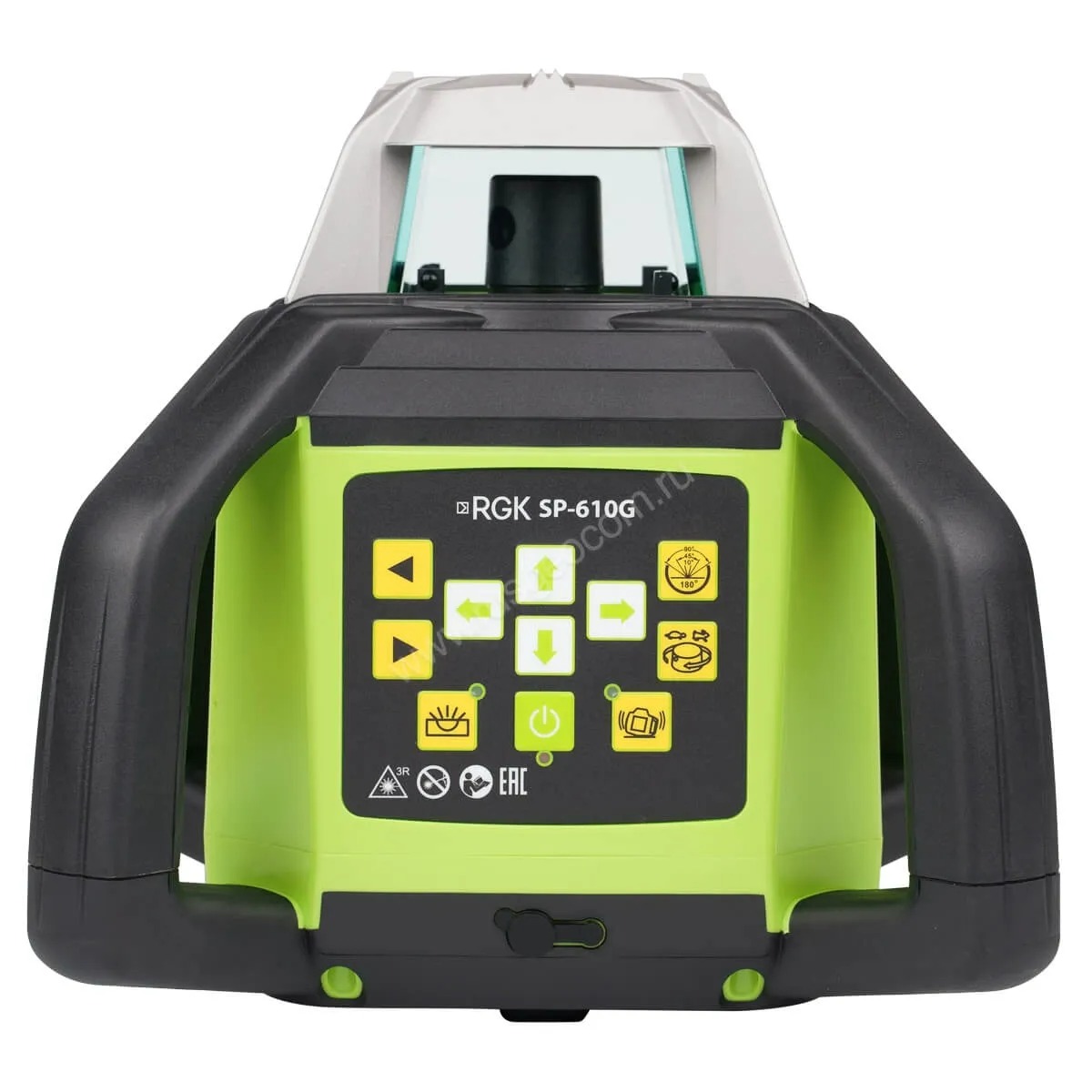 Комплект: ротационный нивелир RGK SP-610G с калибровкой + штатив RGK SH-170 рейка RGK LR-2 — изображение 3