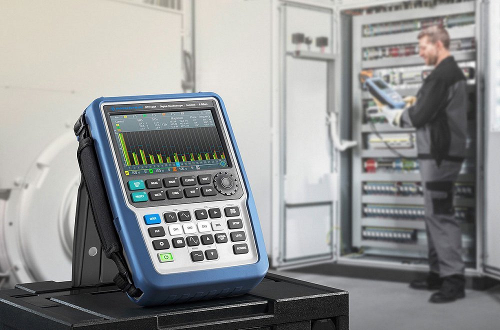 Портативный цифровой осциллограф Rohde  Schwarz RTH1002 — изображение 3
