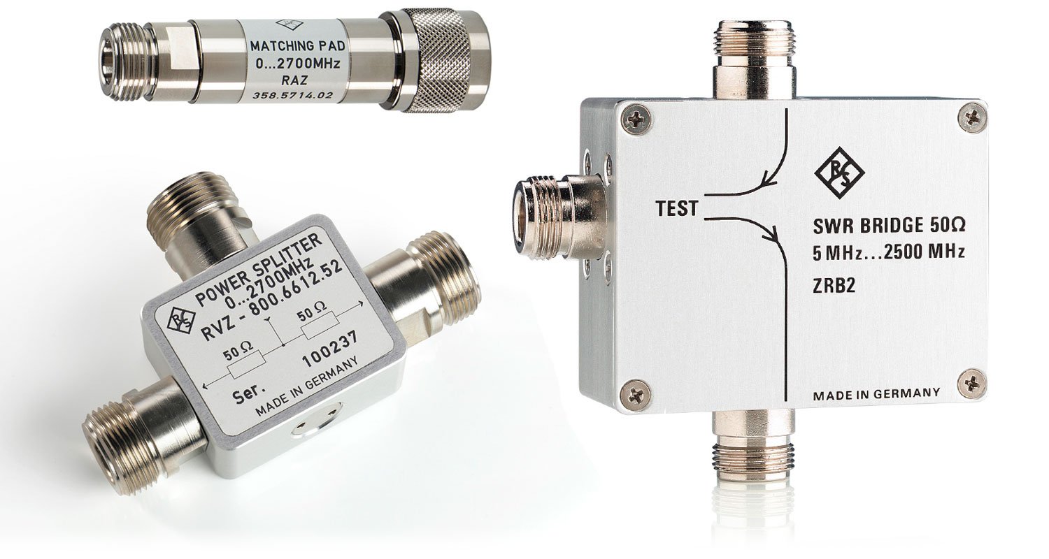 КСВН мост RohdeSchwarz ZRB2 для анализаторов спектра и сигналов и измерителей ЭМС