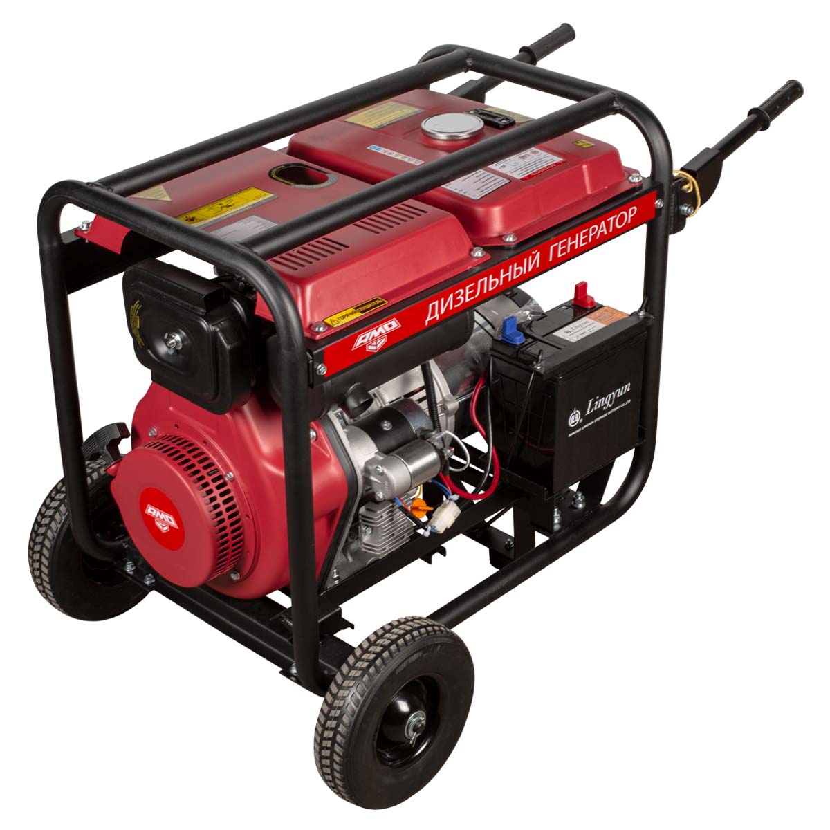 Дизельный генератор AMO ADG 5500E — изображение 8