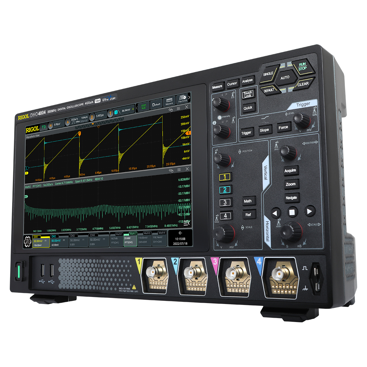 Цифровой осциллограф RIGOL DHO4804 — изображение 2