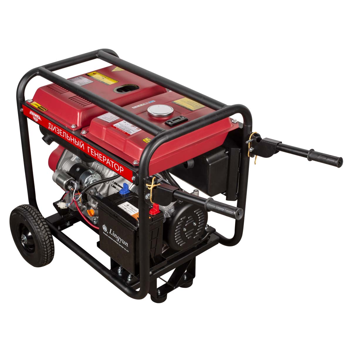 Дизельный генератор AMO ADG 5500E — изображение 2