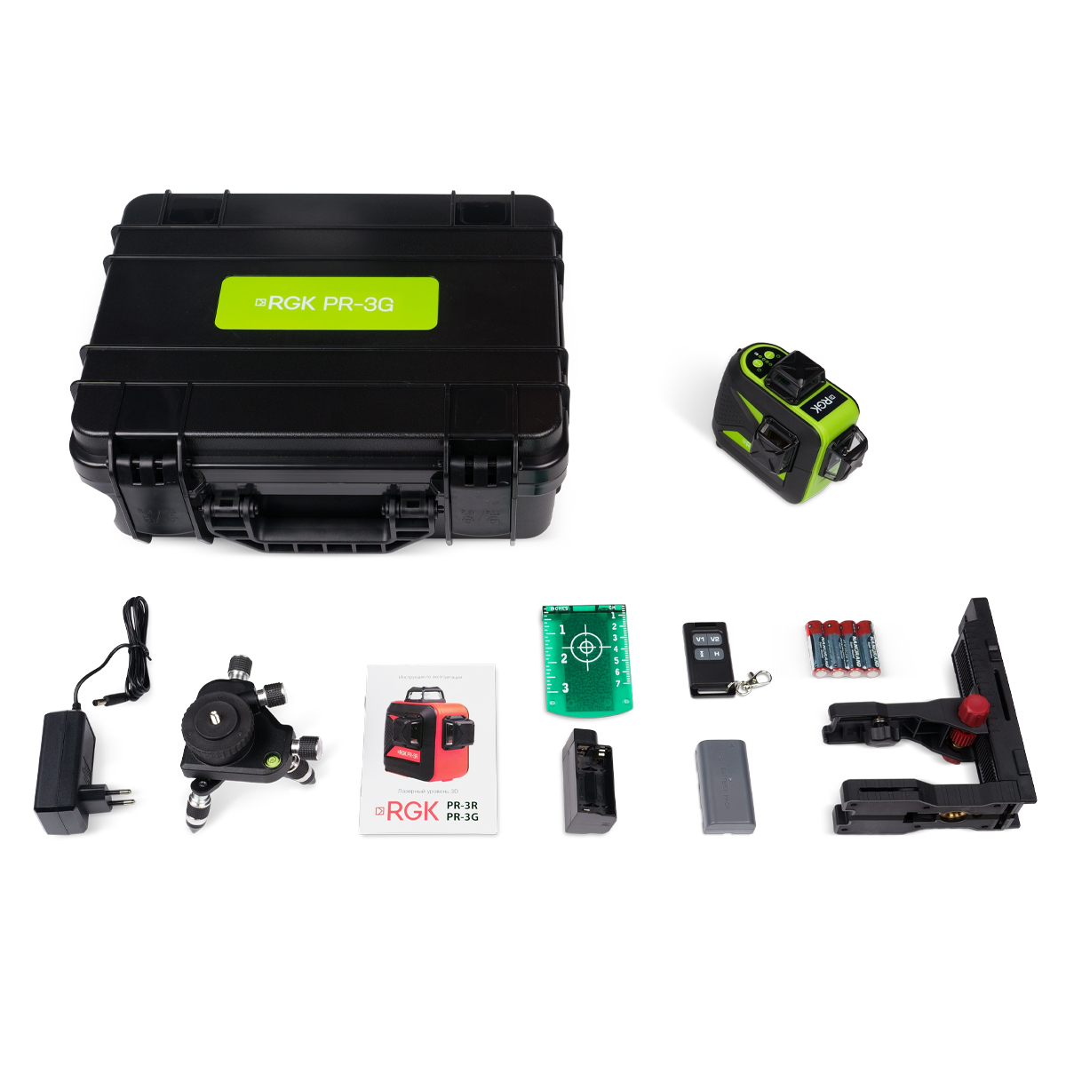 Лазерный уровень RGK PR-3G — изображение 9