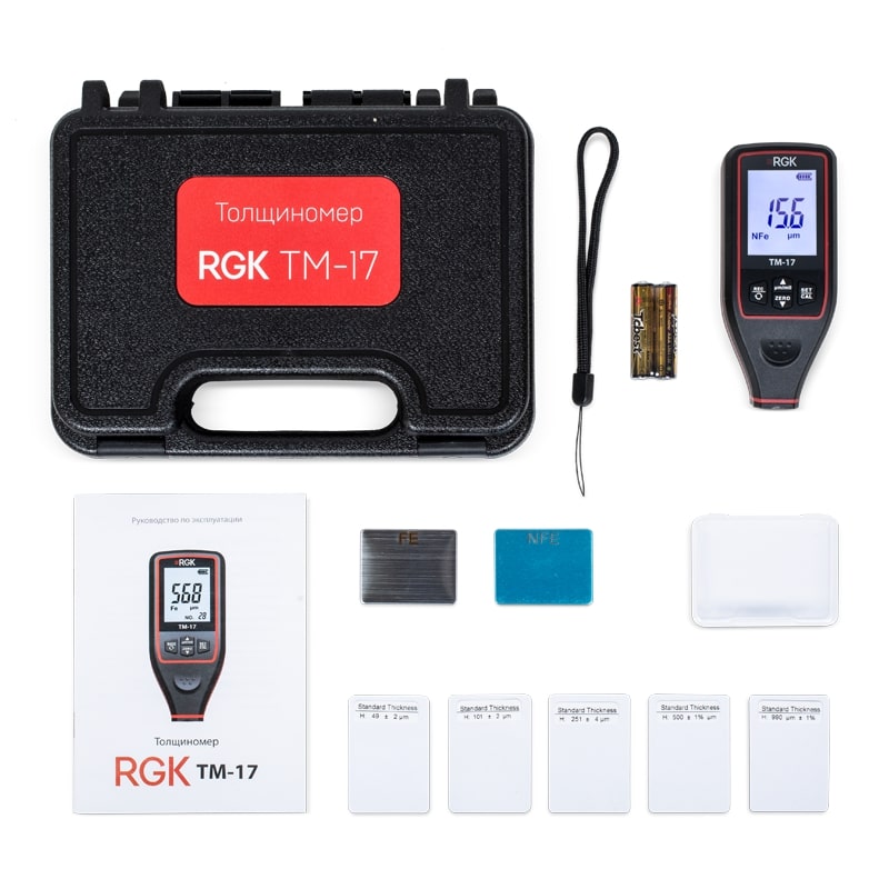 Толщиномер RGK TM-17 — изображение 7