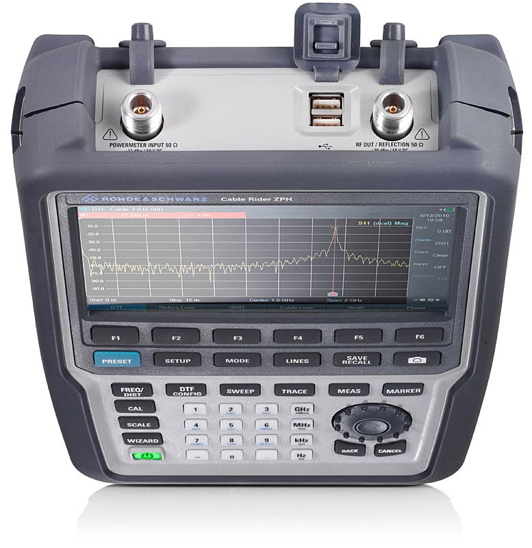 Анализатор кабелей и антенн Rohde  Schwarz ZPH 2 порта — изображение 4