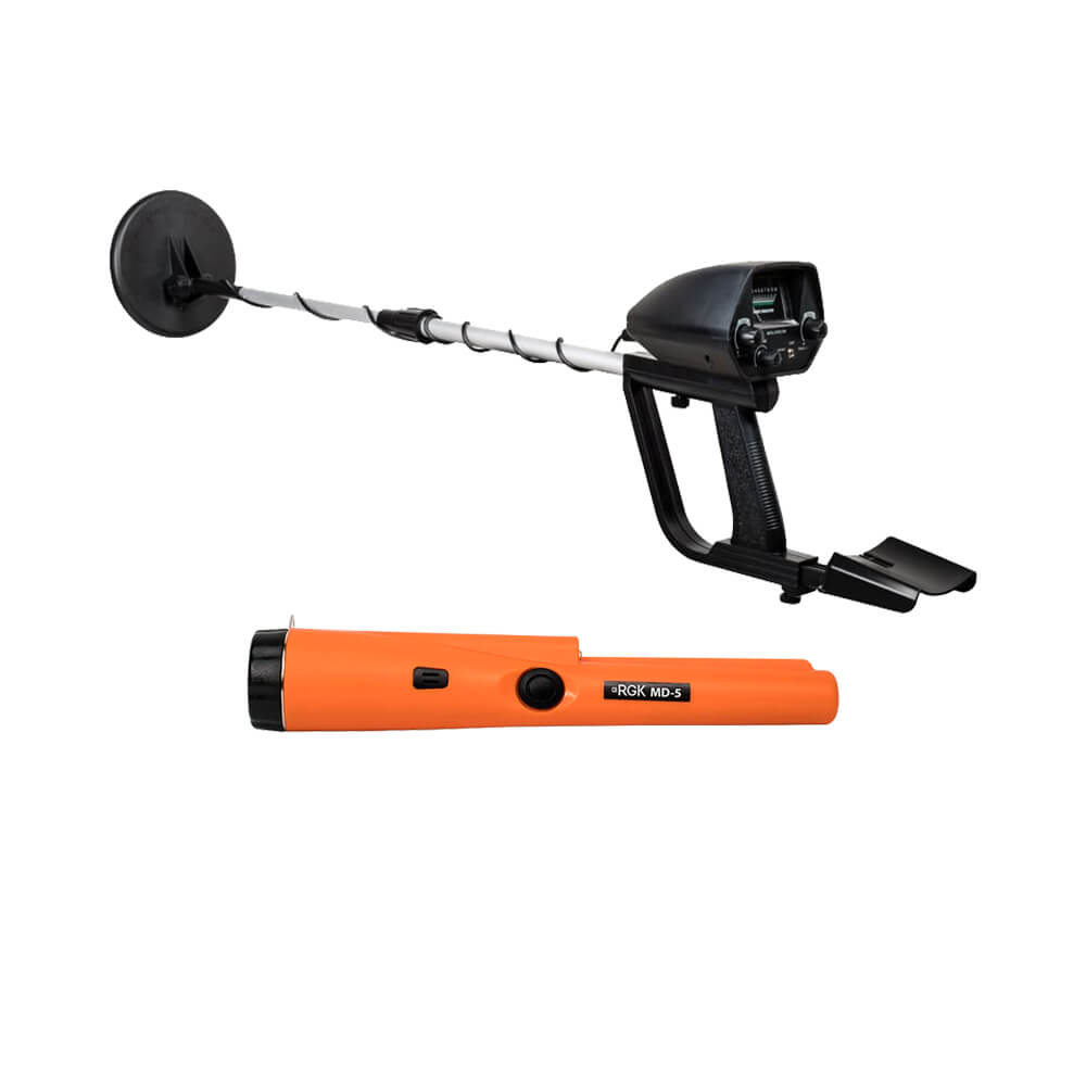 Комплект: металлоискатель RGK MD-10 + пинпоинтер RGK MD-5 — изображение 6