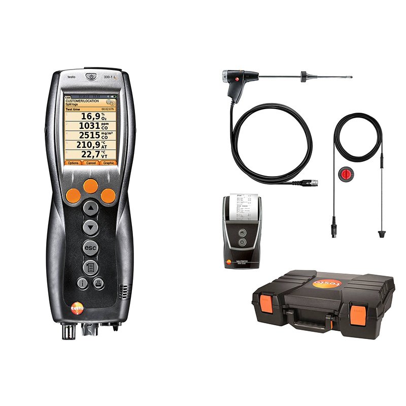 Газоанализатор Testo 330-1 LL комплект
